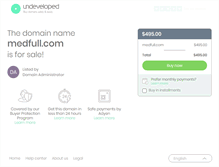 Tablet Screenshot of medfull.com